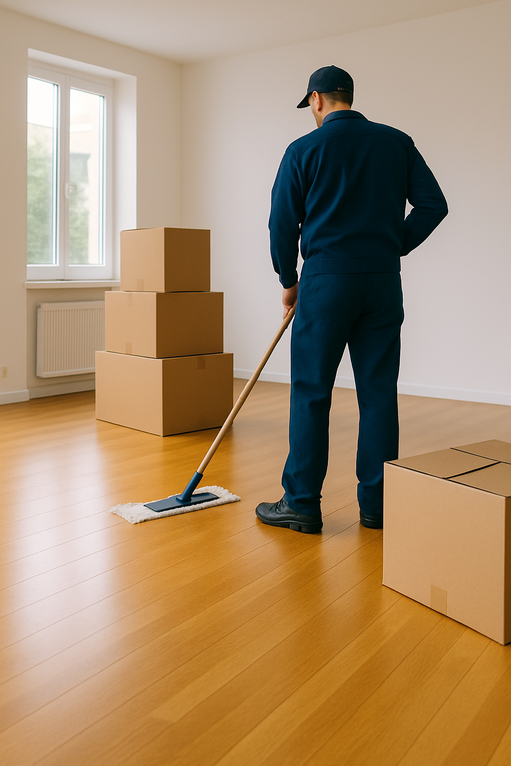 Appartement vide propre déménagement